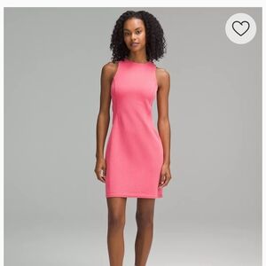 Lululemon Athletica Pink Halter Sheath Mini Dress